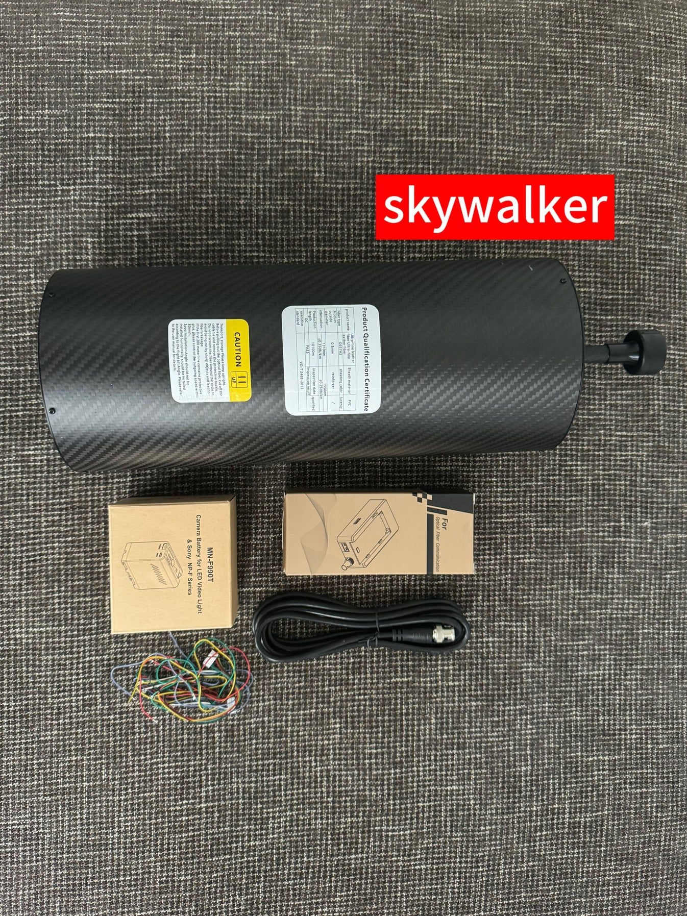 Version 1.0 (0.37mm/2000g) Optical fiber communication equipment 10km