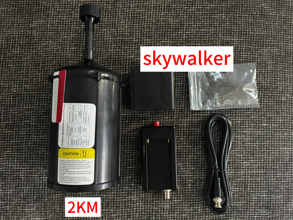 Version 1.0(0.43mm/800g)FPV optical fiber communication equipment 2KM