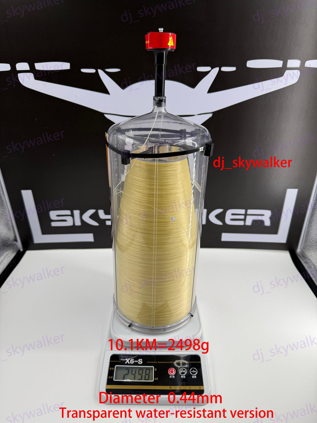 Version 3.5 Kevlar fiber (0.44mm 10.1km/2498g) - Skywalker technology