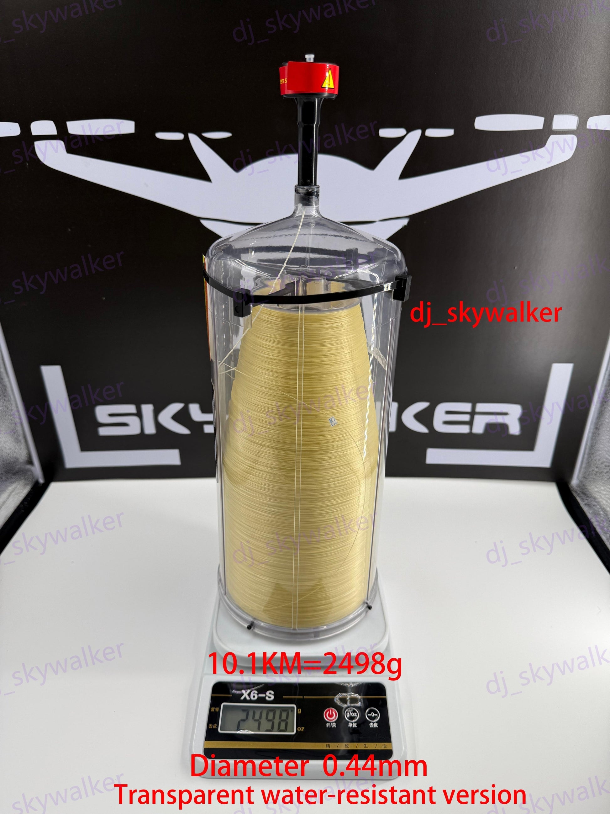 Version 3.5 Kevlar fiber (0.44mm 10.1km/2498g) - Skywalker technology
