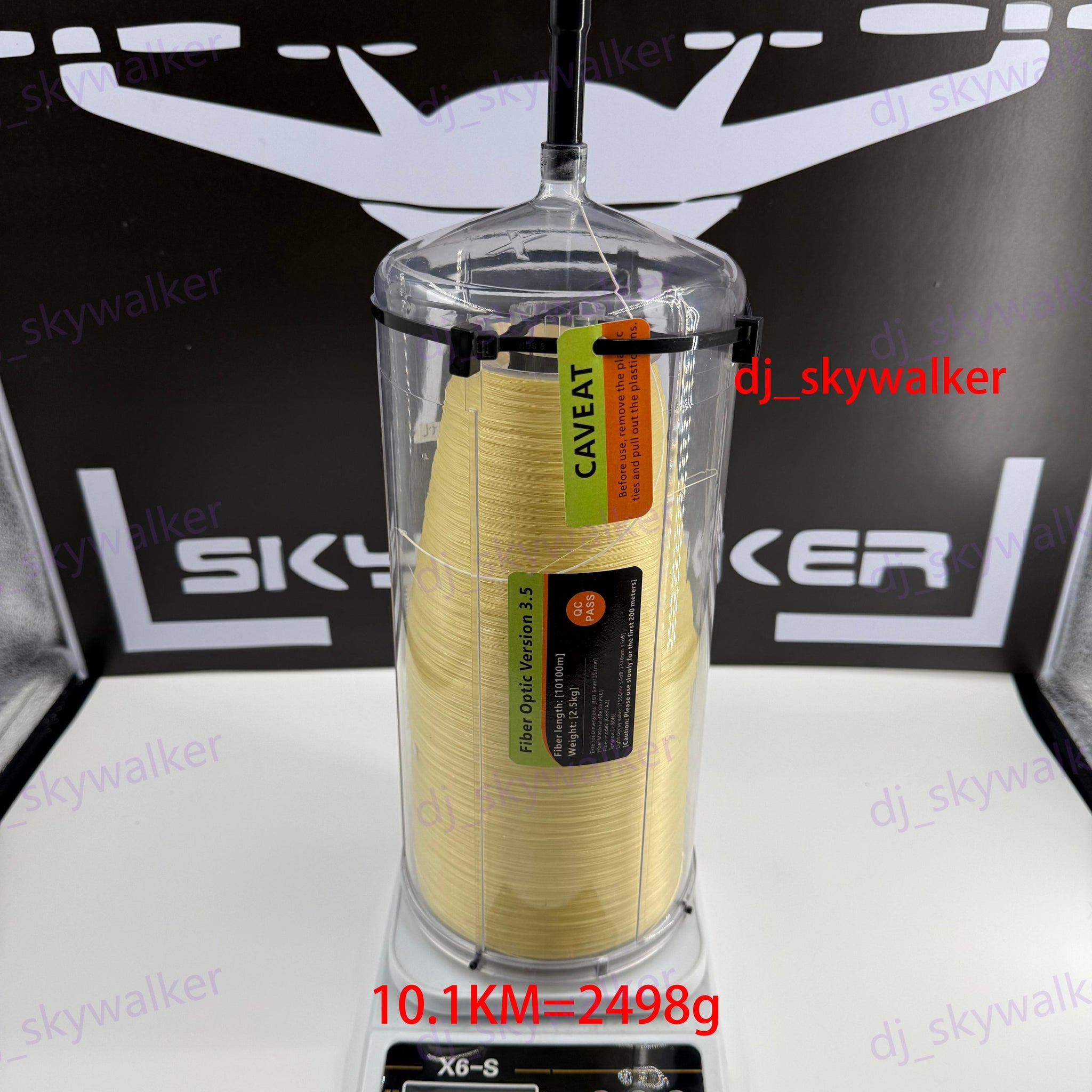 Version 3.5 Kevlar fiber (0.44mm 10.1km/2498g) - Skywalker technology