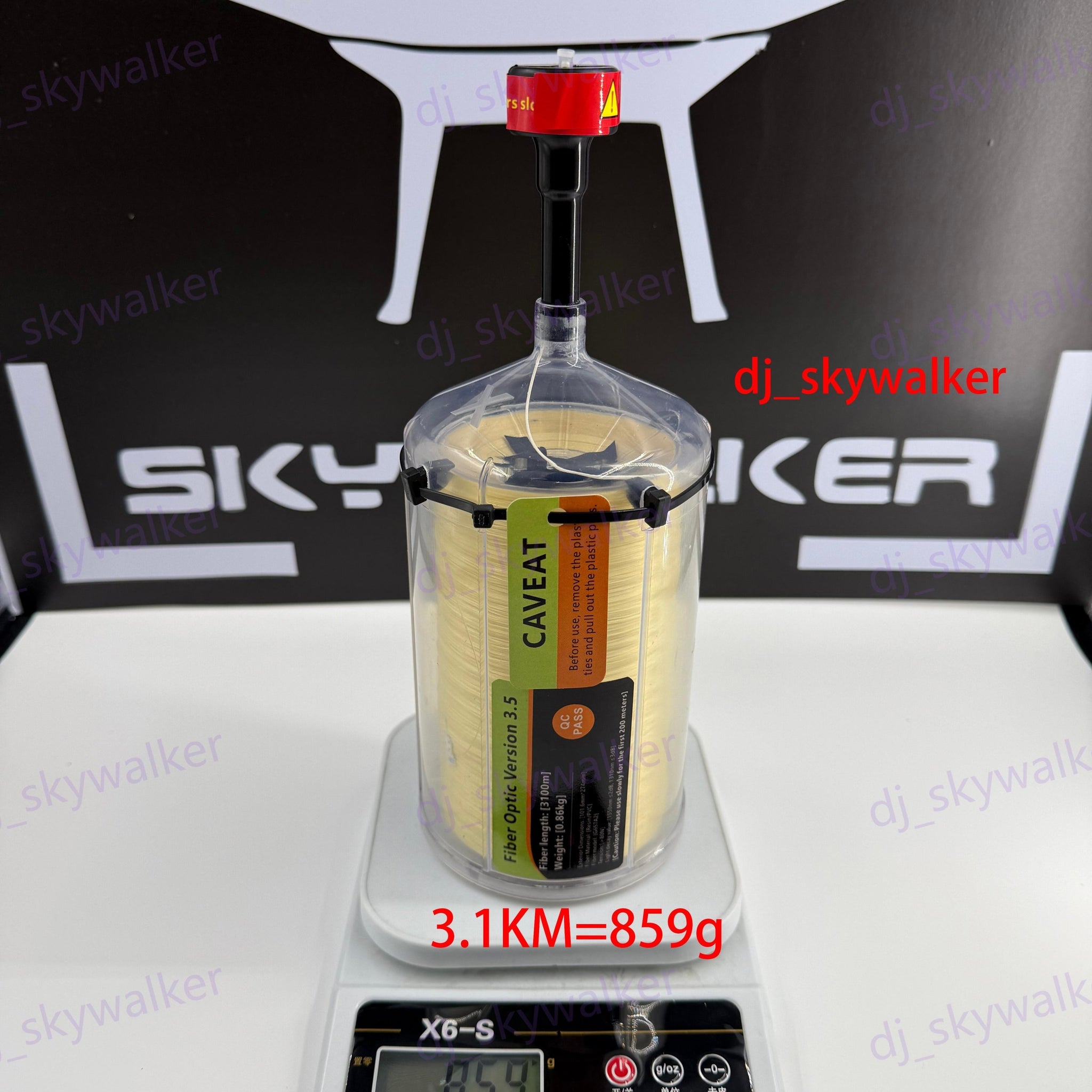 Version 3.5 Kevlar fiber (0.44mm 3.1km/859g) - Skywalker technology