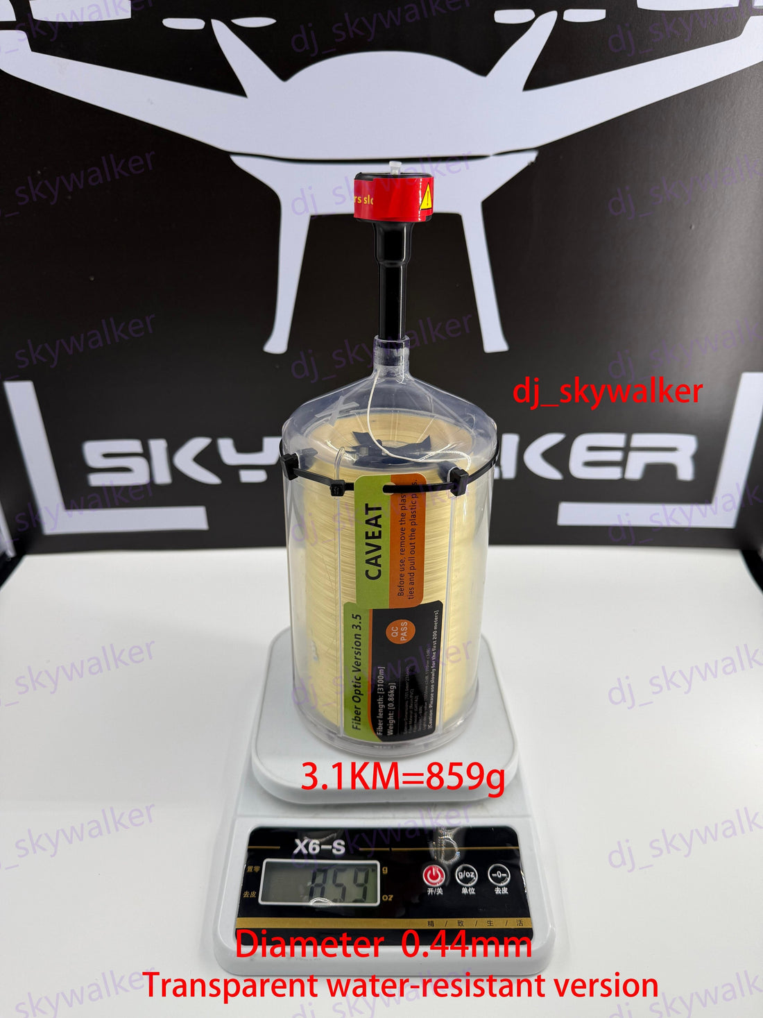 Version 3.5 Kevlar fiber (0.44mm 3.1km/859g) - Skywalker technology