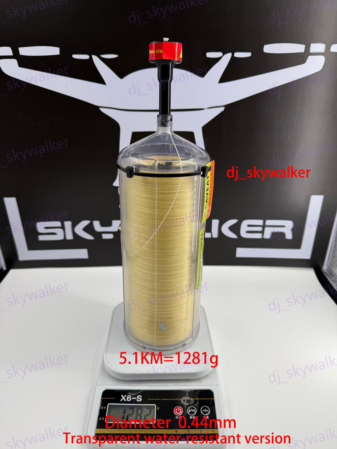 Version 3.5 Kevlar fiber (0.44mm 5.1km/1281g) - Skywalker technology