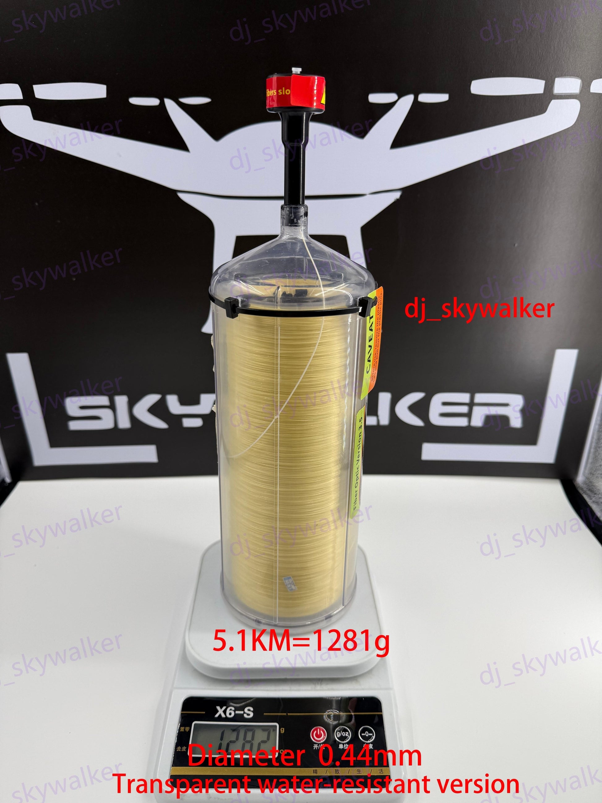 Version 3.5 Kevlar fiber (0.44mm 5.1km/1281g) - Skywalker technology