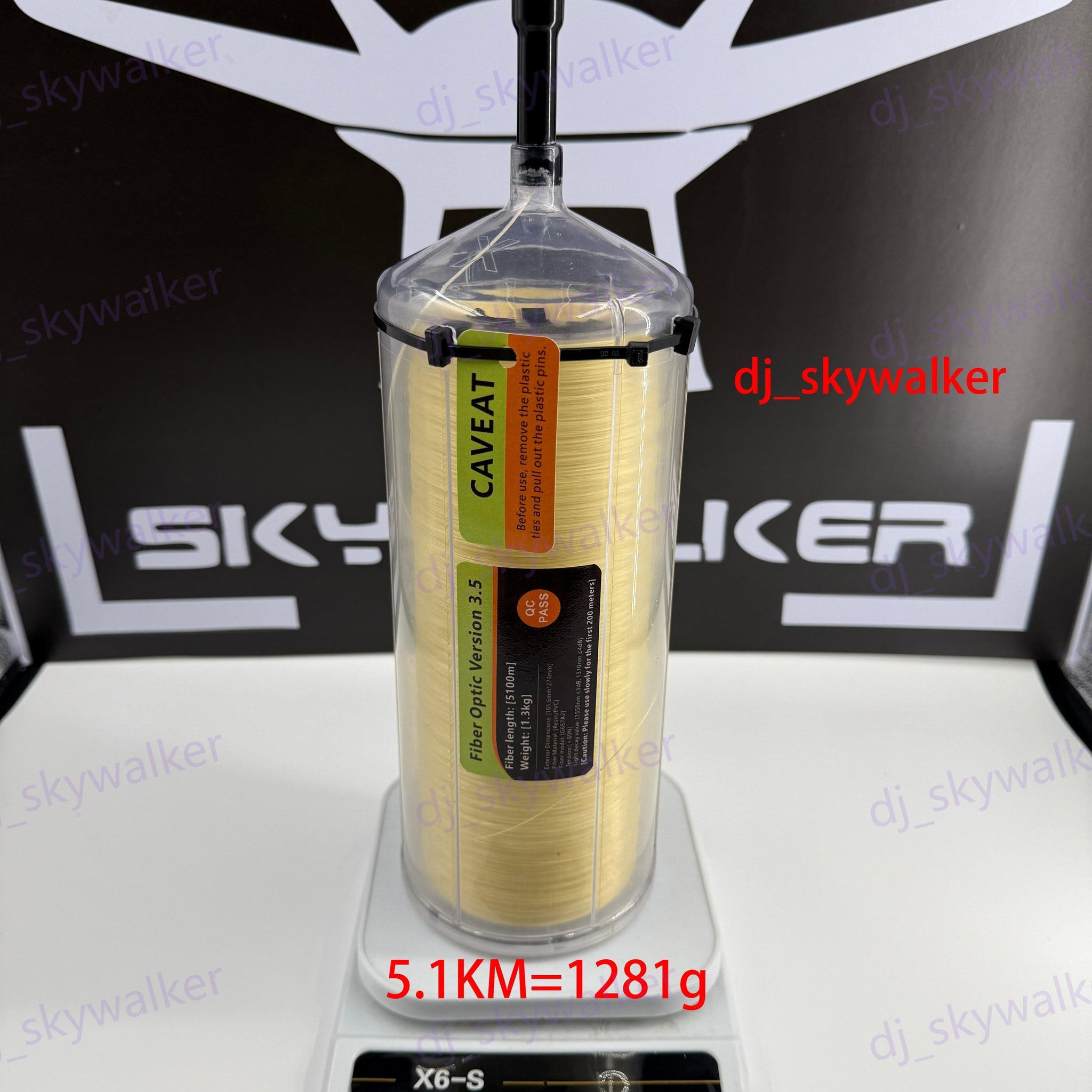 Version 3.5 Kevlar fiber (0.44mm 5.1km/1281g) - Skywalker technology