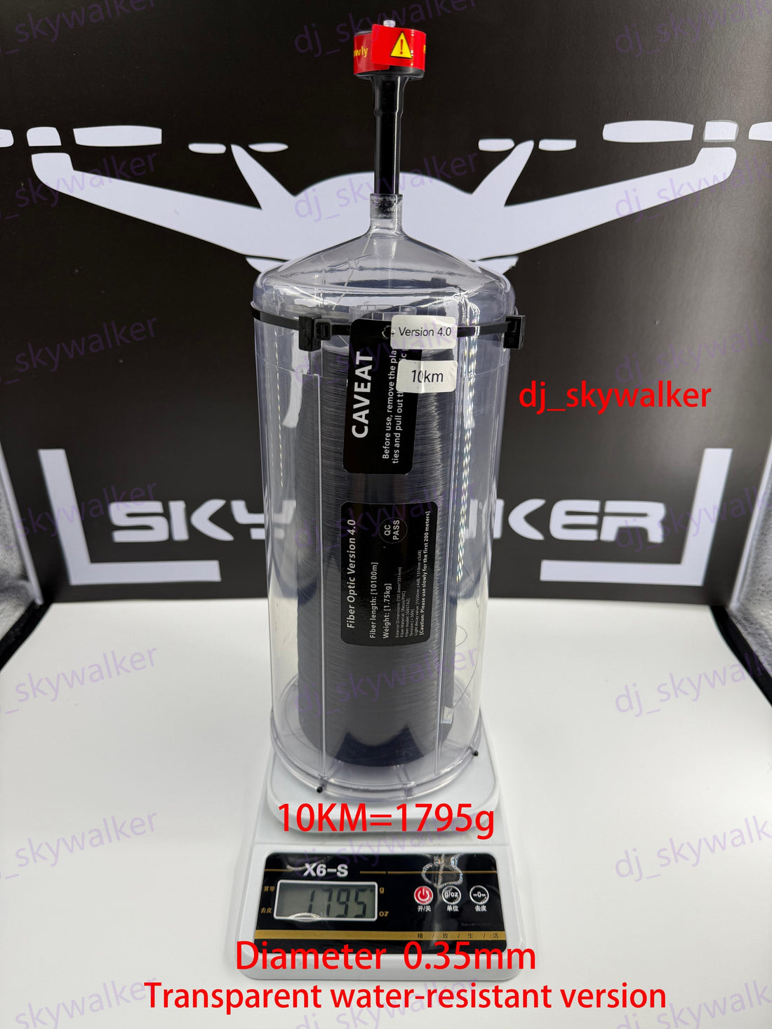 Version 4.0, (0.35mm 10km/1759g)transparent version - Skywalker technology