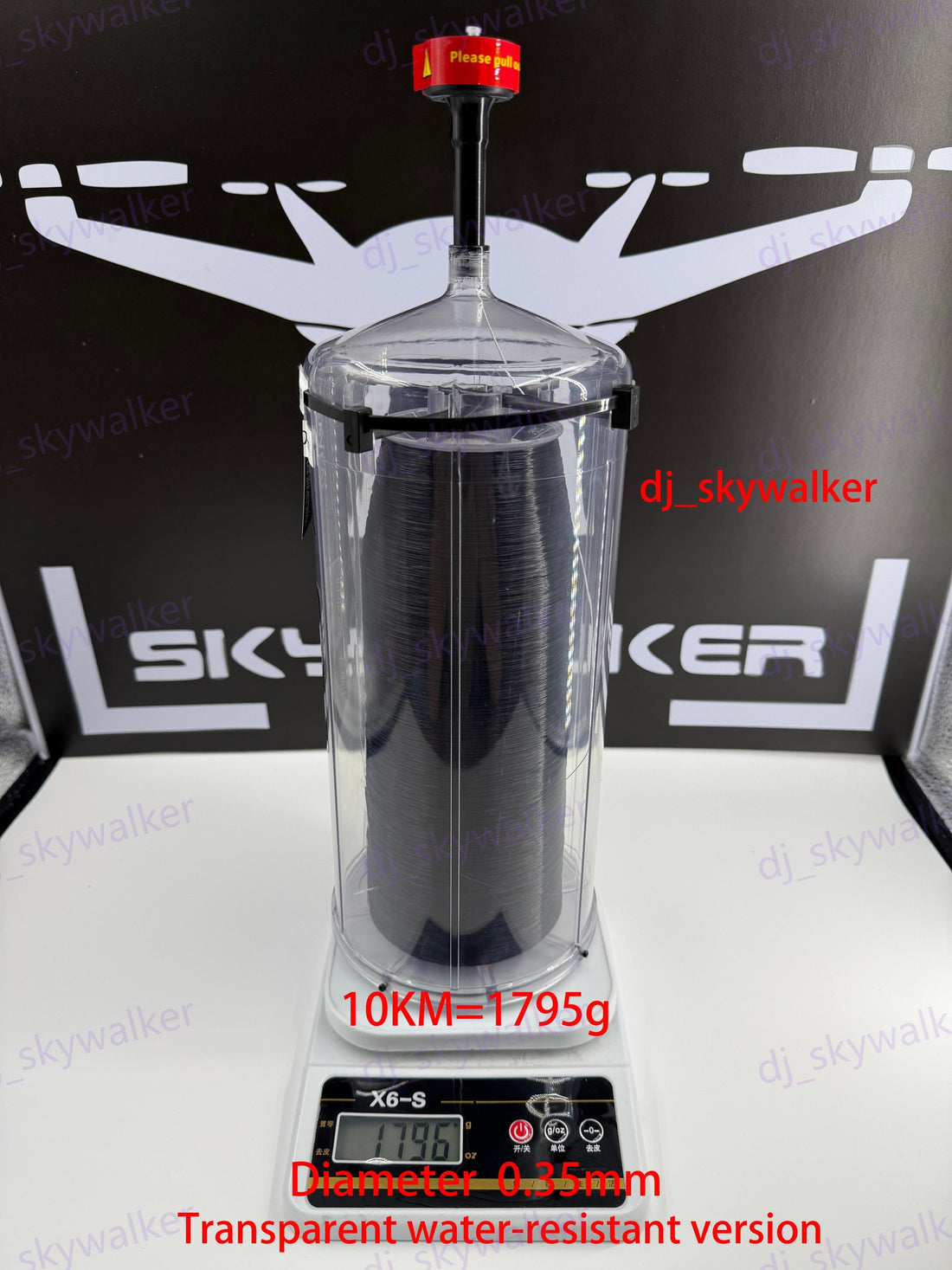 Version 4.0, (0.35mm 10km/1759g)transparent version - Skywalker technology