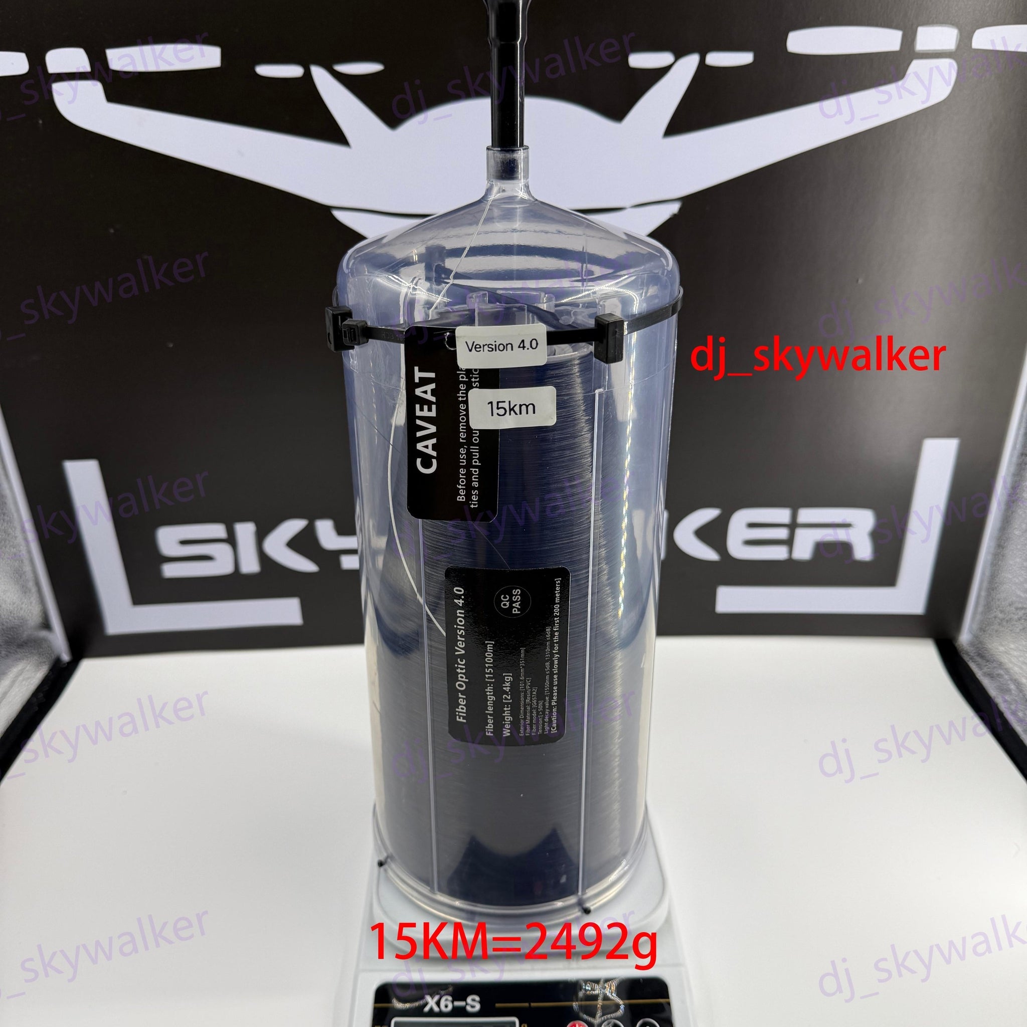 Version 4.0, (0.35mm 15km/2492g)transparent version - Skywalker technology
