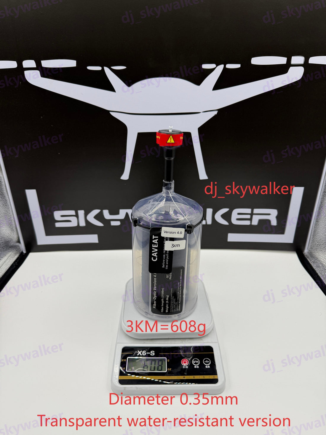 Version 4.0, (0.35mm 3km/609g)transparent version - Skywalker technology