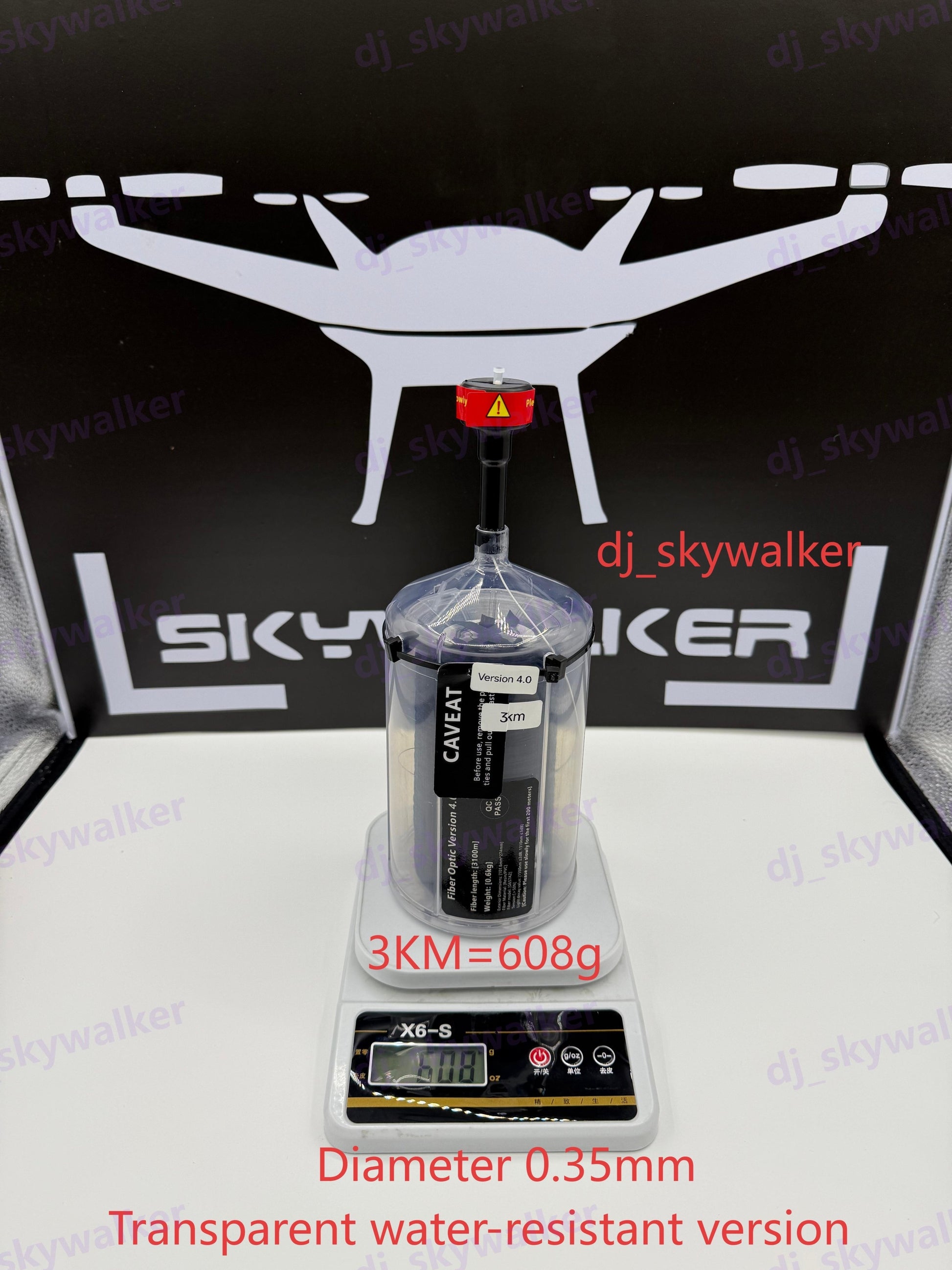 Version 4.0, (0.35mm 3km/609g)transparent version - Skywalker technology