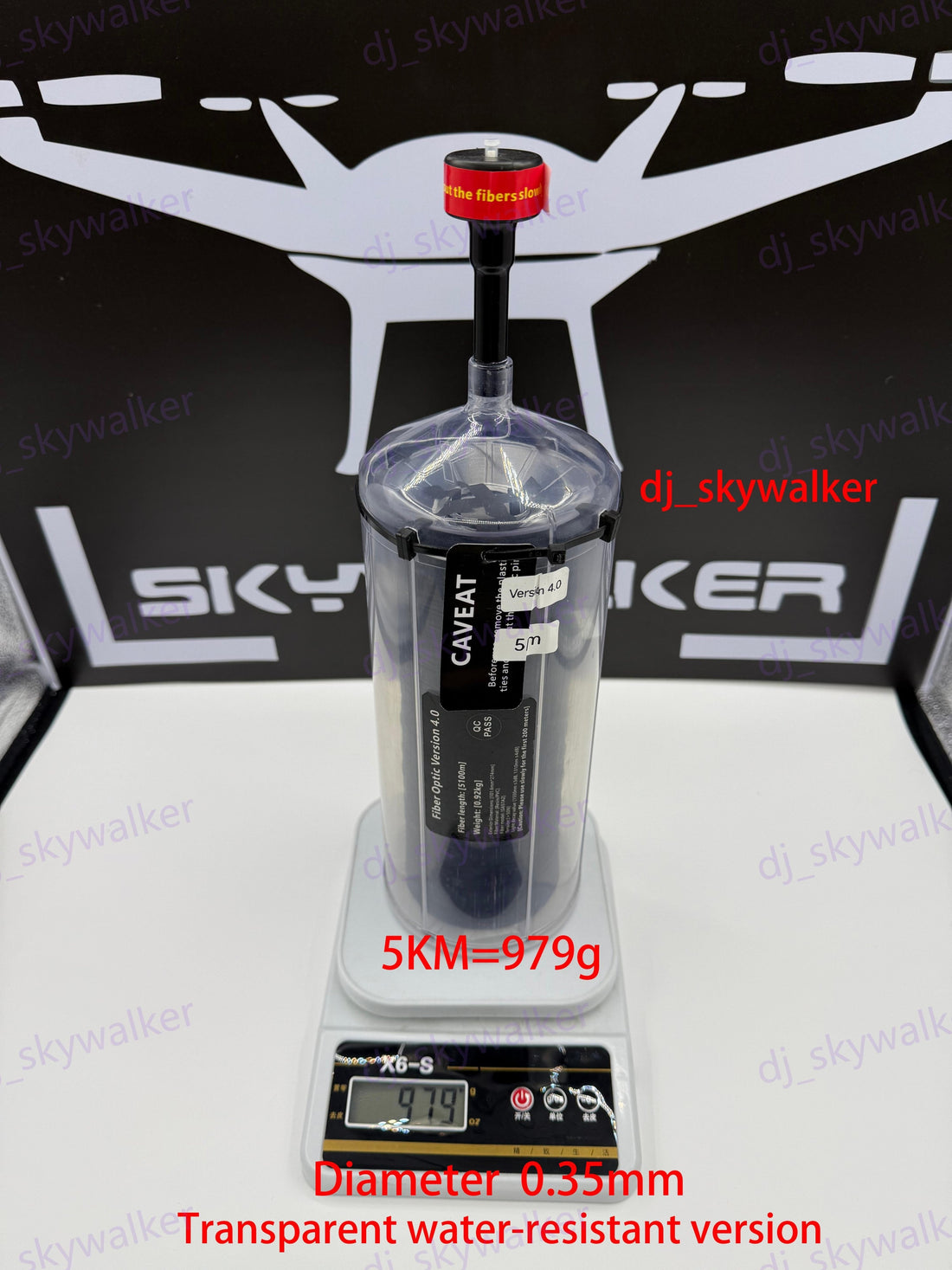 Version 4.0, (0.35mm 5km/979g)transparent version - Skywalker technology